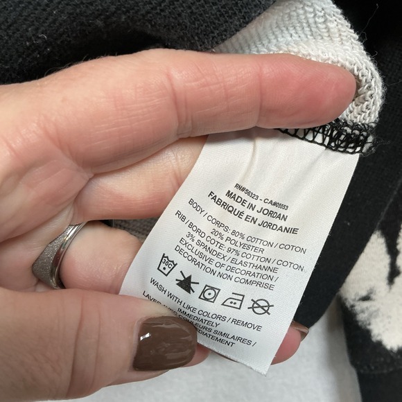 Nike Sportswear Sport Essentials+ French Terry Crew Black DM6503-010 Sz Youth XL - Picture 4 of 9